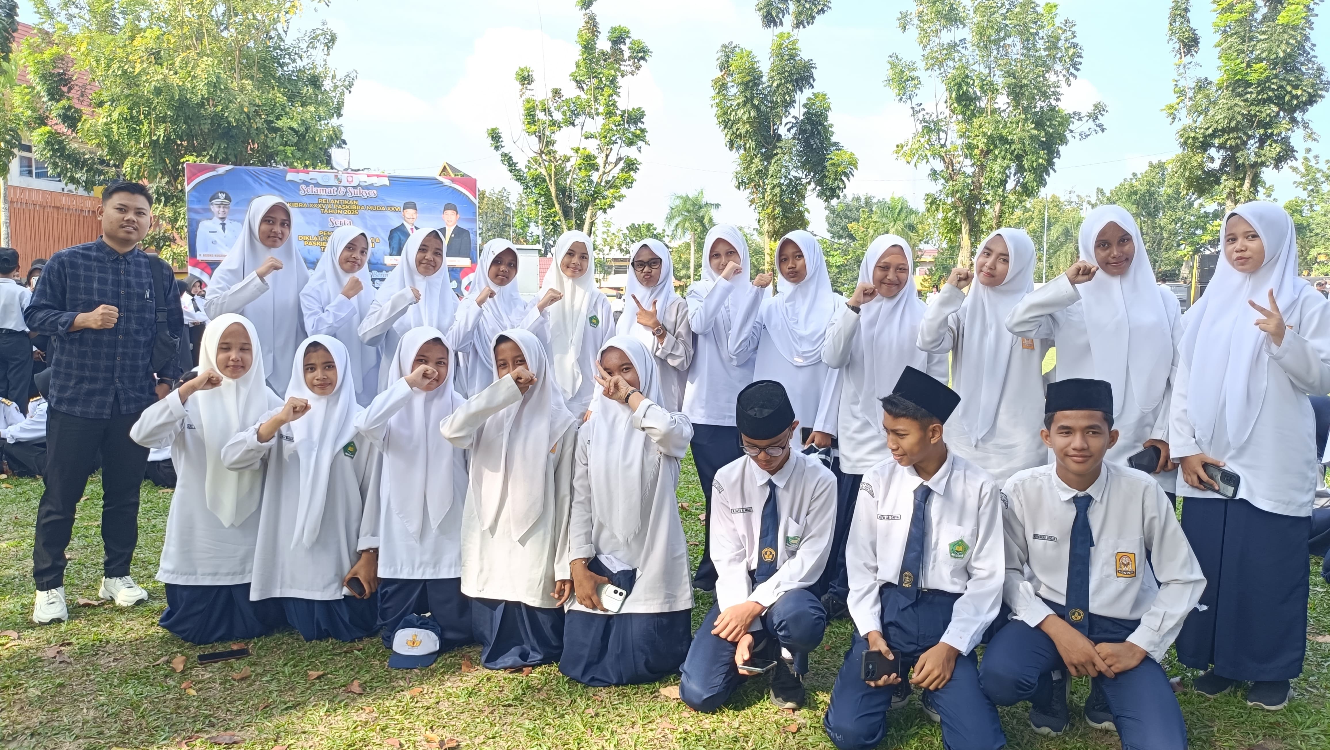 MTs Fadhilah Ikuti Diklat Paskibraka 2026, Wujud Komitmen Pembinaan Karakter Generasi Muda